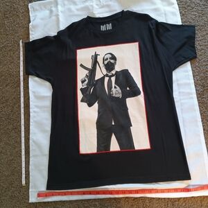 Marilyn Manson Black Graphic T-Shirt